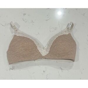 New! Victorias Secret T-Shirt Lightly Lined Smooth 32B Wireless Bra Women's Tan